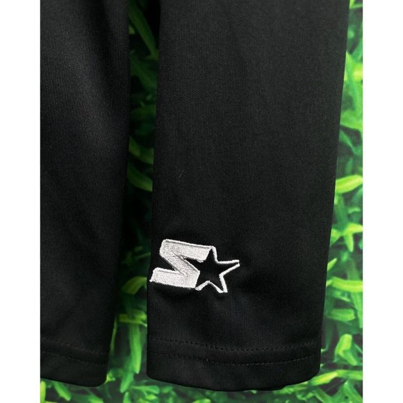 Jacksonville Jaguars NFL Black Long Sleeve T-Shirt Men’s Large Starter Stretch - Picture 3 of 4